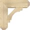 Ekena Millwork Merced Craftsman Rough Sawn Bracket w/ Offset Brace, Douglas Fir, 8"W x 24"D x 24"H BKT0806X24X24MRC04RDF - alternate 4